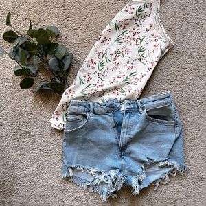 Zara High Waist Shorts